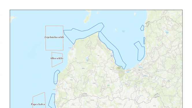 Latvijas karte
