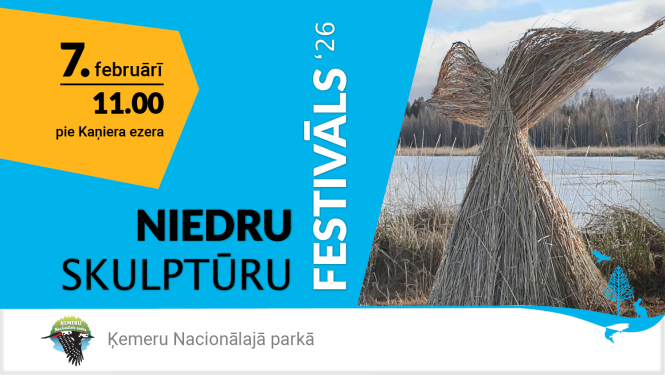 Niedru skulptūru festivāla reklāma