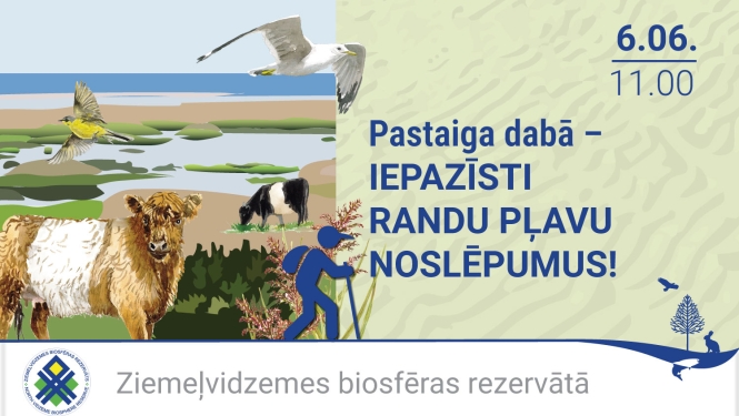 Pārgājiena pa Randu pļavām reklāma