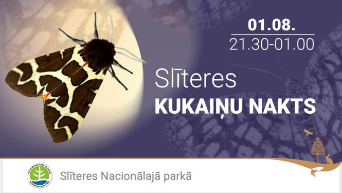 Slīteres kukaiņu nakts reklāma