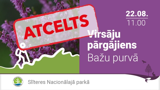 ATCELTS virsāju pārgājiens Bažu purvā