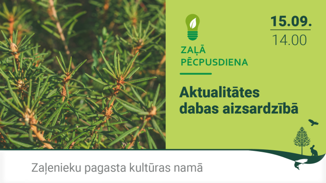 Reklāma Zaļajai pēcpusdienai