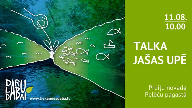 Jašas upes talkas reklāma