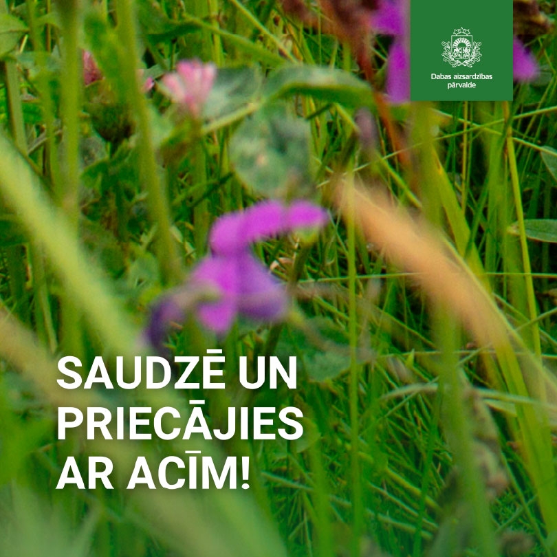 Saudzē un priecājies ar acīm