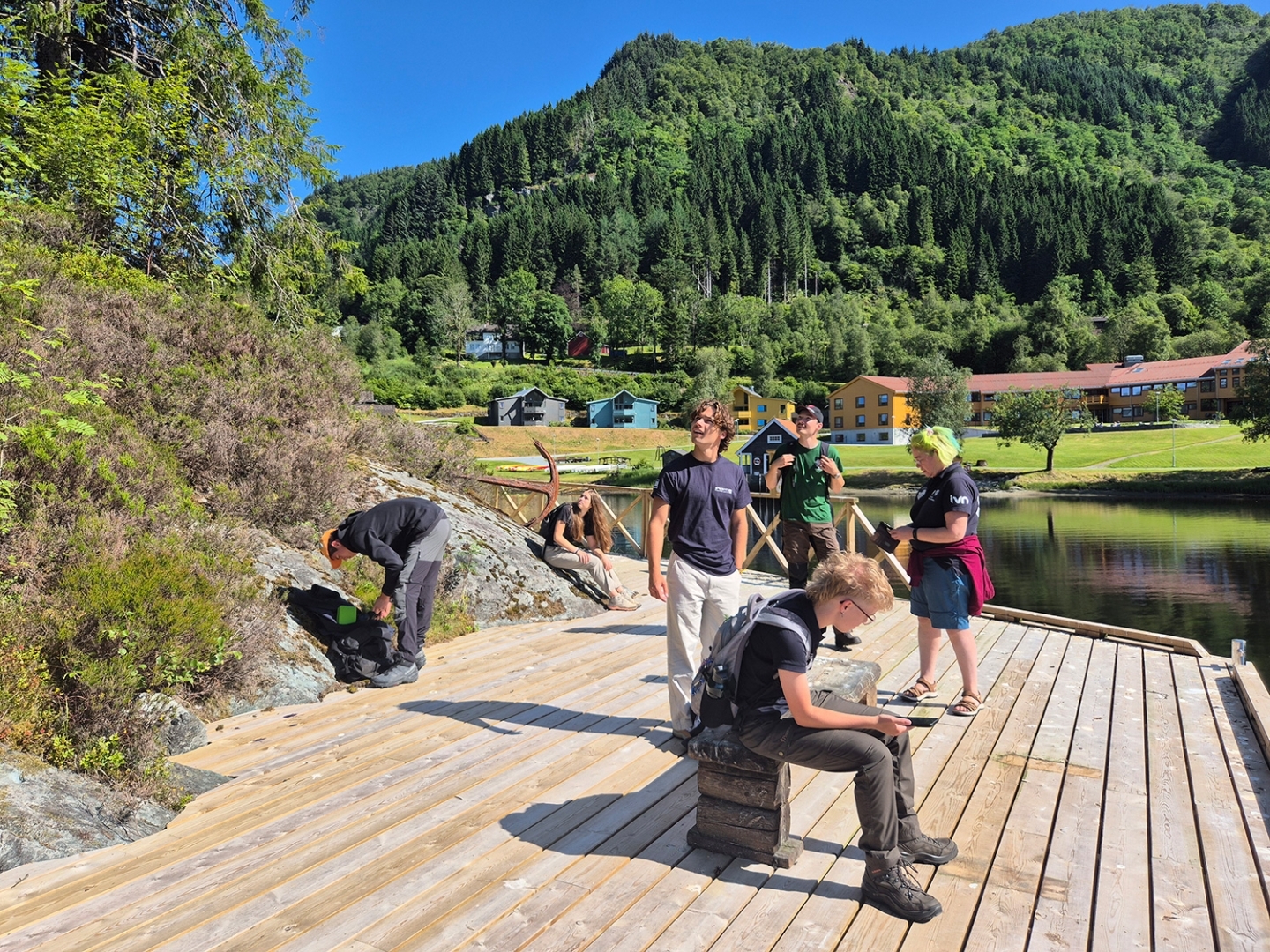 Jaunie reindžeri dabā Norvēģijā