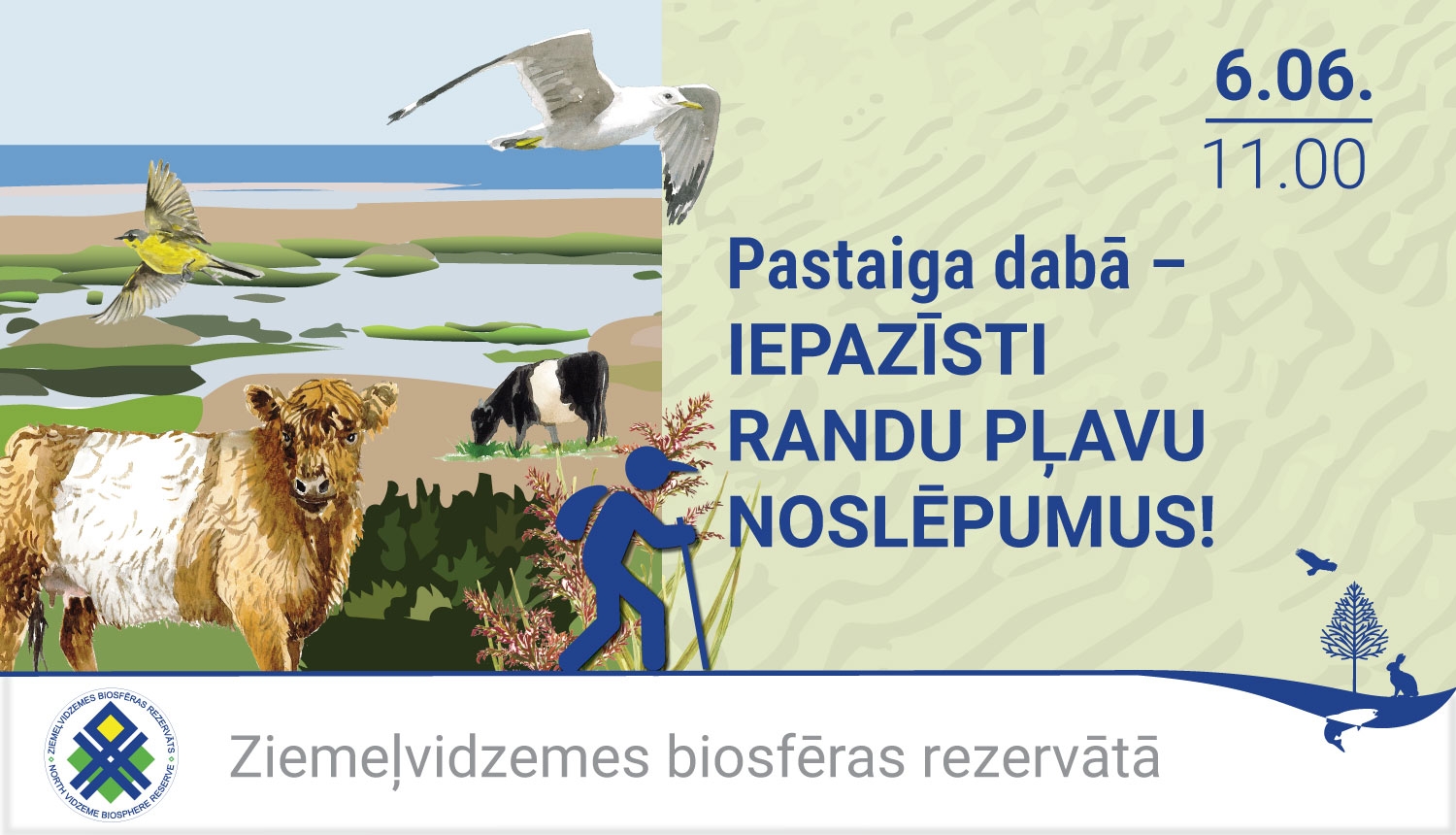 Pārgājiena pa Randu pļavām reklāma
