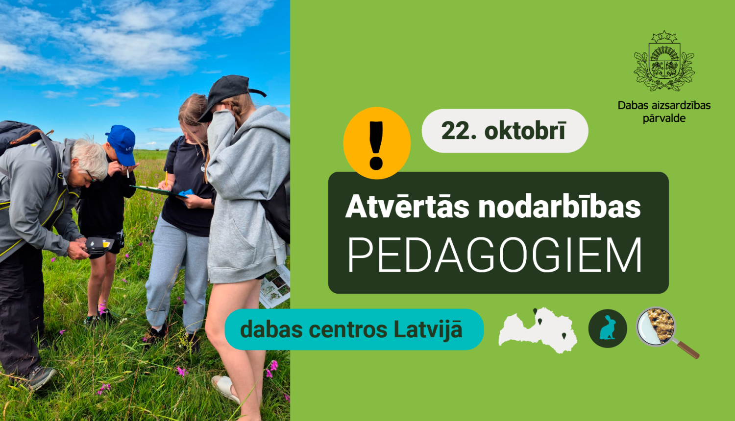 Atklātās nodarbības pedagogiem reklāma