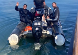 Projekts LIFE REEF jūras izpētes darbi.