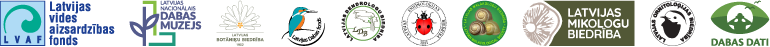 dabas dienas dalīvnieku logo rinda