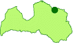Melnupes meži Karte