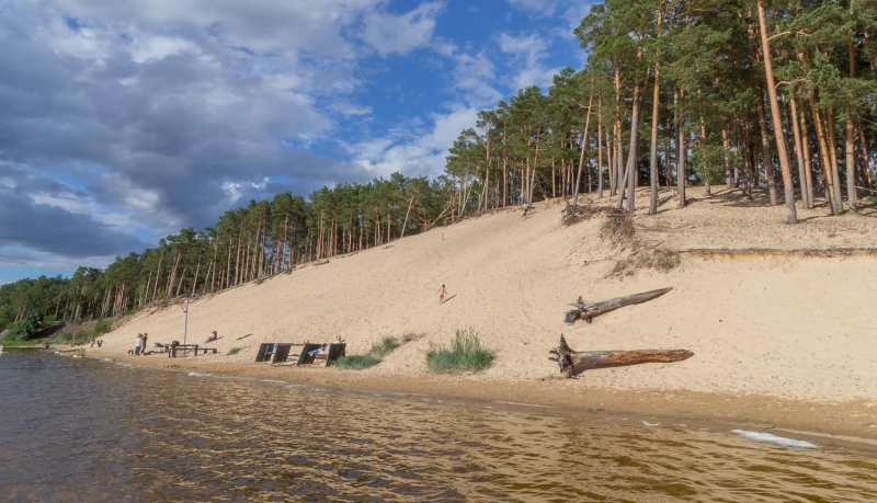 Dabas piemineklis Buļļu kāpas. Foto: Andris Soms. DAP