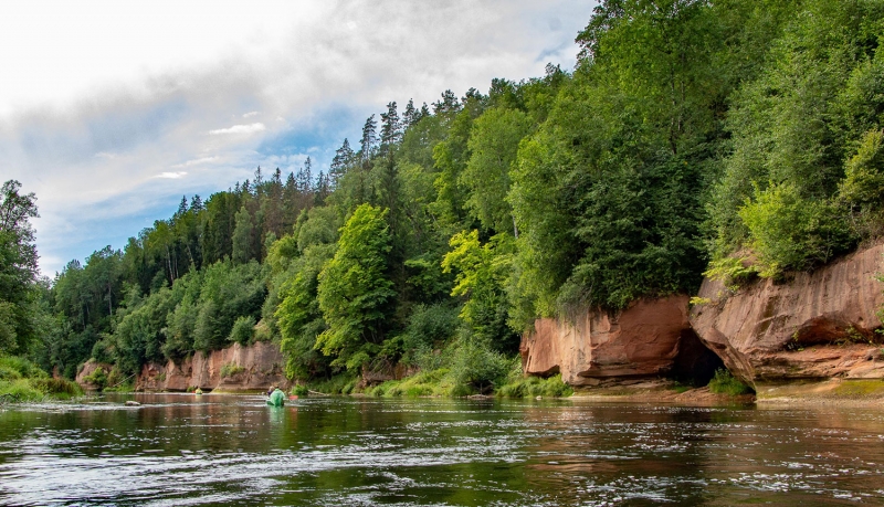 Ķūķu klintis. Foto: Andris Soms, DAP