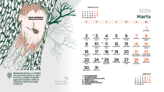 Ekrāntapetes sīkbilde. 2026. gada marts