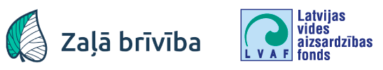 Logo biedrībai Zaļā brīvība un LVAF