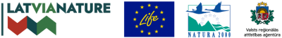 LIFE LatViaNature logo rinda