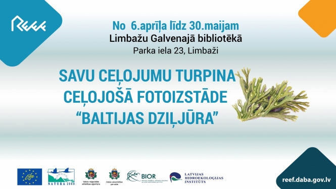 Izstādes BALTIJAS JŪRA plakāts