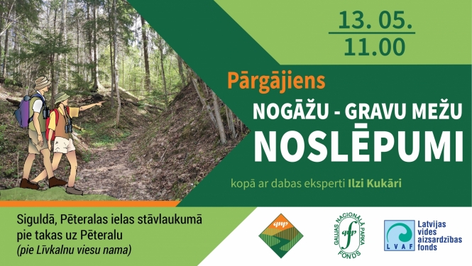 Pārgājiens Gaujas Nacionālajā parkā