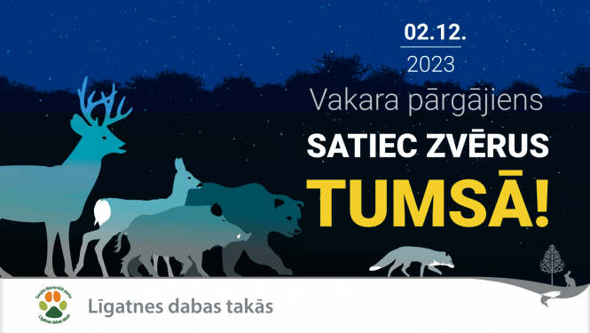 Satiec zvērus tumsā