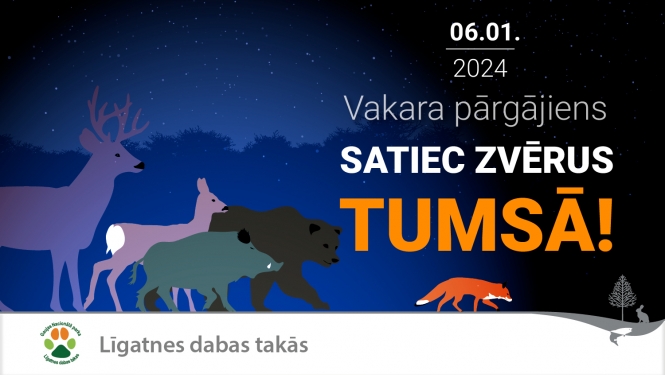 Satiec zvērus tumsā