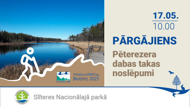 Pārgājiens Pēterezera dabas takas noslēpumi
