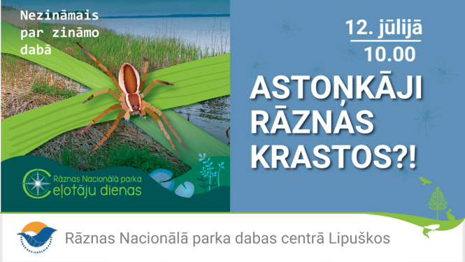 Informācija par pasākumu Āstoņkāji Rāznas krastos.