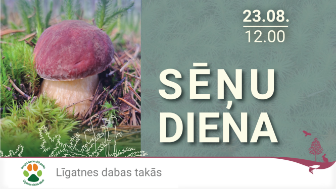 Sēņu diena Līgatnes dabas takās