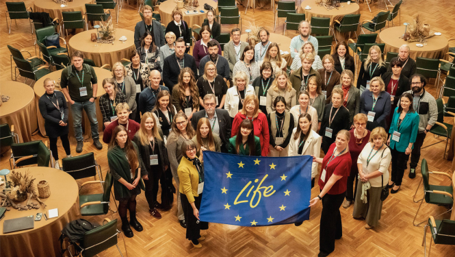 Projekta LIFE REEF noslēguma konferences dalībnieki