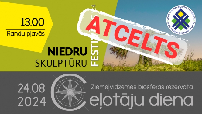 Niedru skulptūru festivāls atcelts