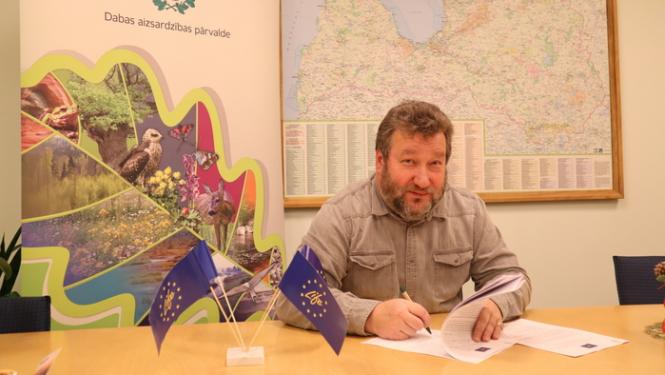 Pārvalde uzsāk sadarbību ar DU un LLKC integrētā projekta LIFE-IP LatViaNature īstenošanā
