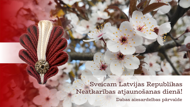 Sveicam Latvijas Republikas neatkarības atjaunošanas dienā!