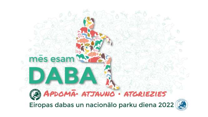 Eiropas dabas un nacionālo parku dienu plakāts