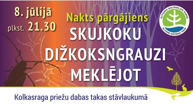 Nakts pārgājiens Slīterē