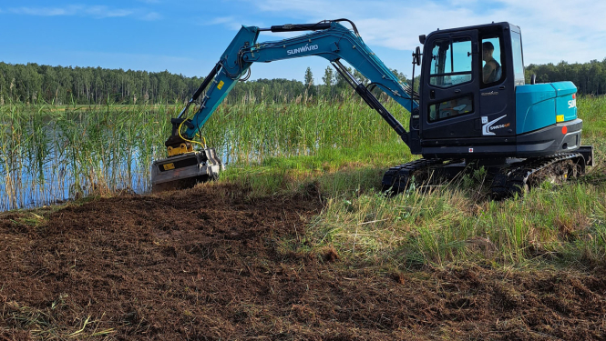 Uzlabo kaļķaino zāļu purvu aizsardzību Krustkalnu dabas rezervātā