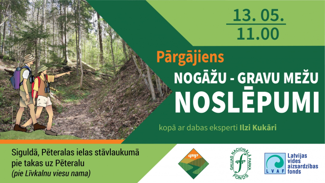 Pārgājiens Gaujas Nacionālajā parkā