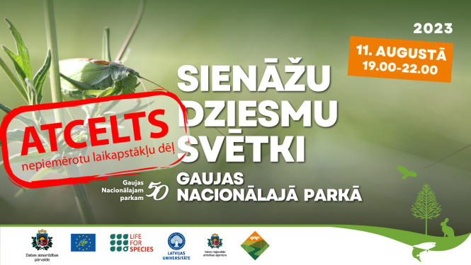 Sienāžu dziesmu svētki atcelti