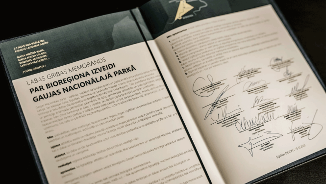 GNP Bioreģiona izveides memorands