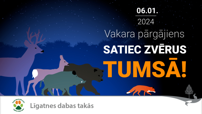 Satiec zvērus tumsā