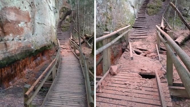 Līču-laņģu taka slēgta