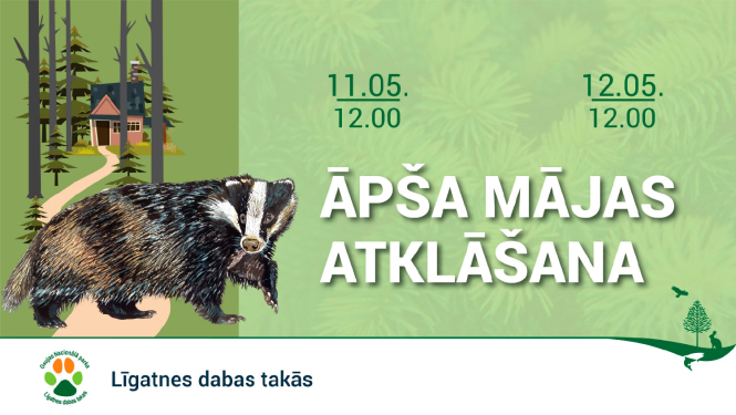 Āpša mājas atklāšana