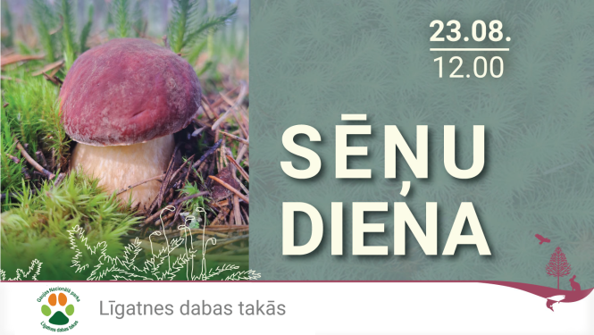 Sēņu diena Līgatnes dabas takās