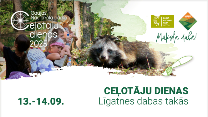 Ceļotāju dienas Līgatnes dabas takās