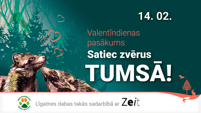 Satiec zvērus tumsā