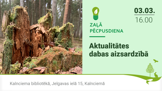Zaļās pēcpusdienas reklāma