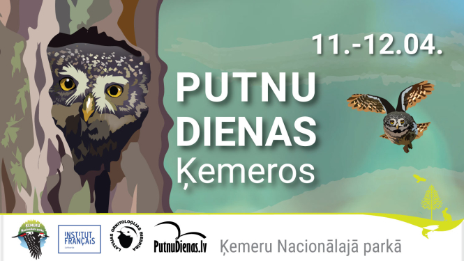 Putnu dienu pasākuma reklāma