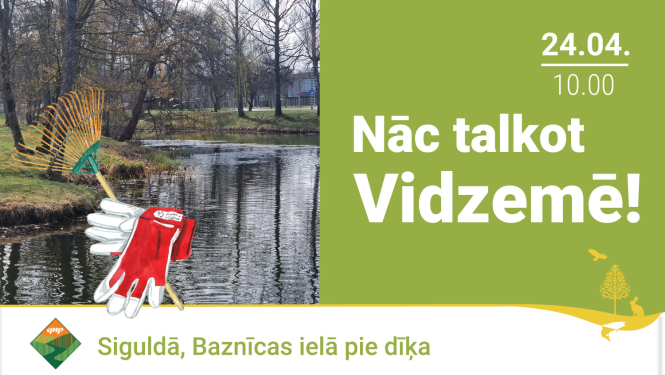 Reklāma talkai Vidzemē