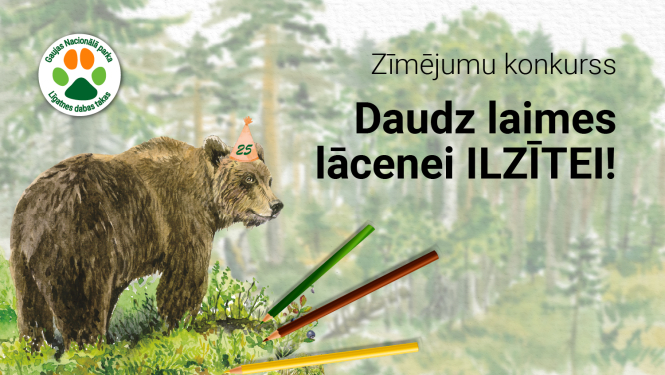 Zīmējumu konkursa noslēguma reklāma