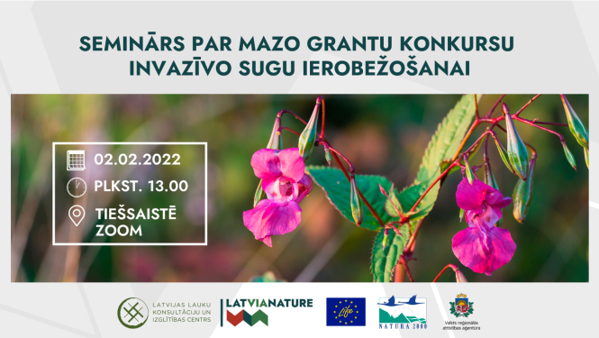 LatviaNature mazo grantu konkursa seminārs