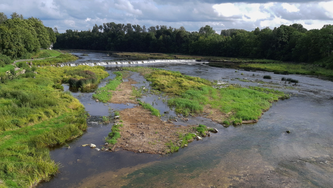 Ventas straujtece pie rumbas