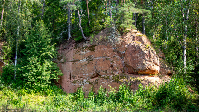 Miglas iezis. Gaujas Nacionālais parks. Foto Andris Soms