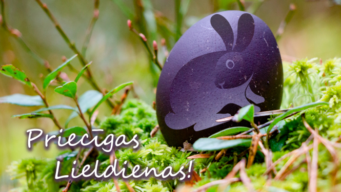 Priecīgas Lieldienas!